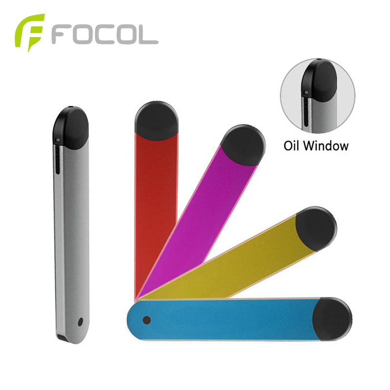 Ceramic Coil CBD Vape Lead Free FOCOL FOAIO Disposable Vape Pen 1ml THC Rechargeable Custom Logo