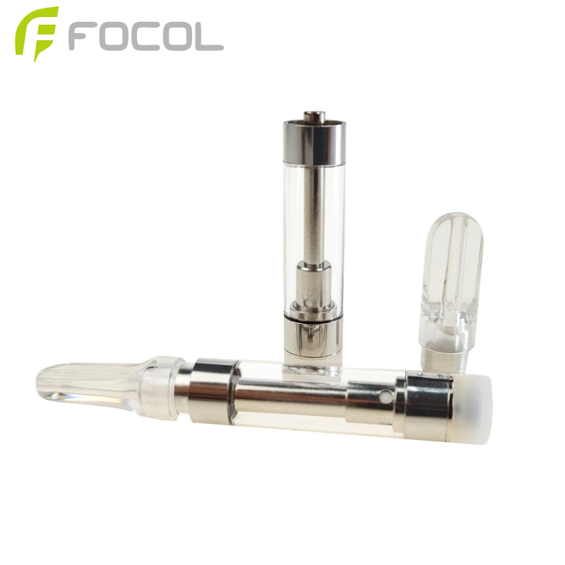 Focol Custom Plastic Tube Vape Cartridge with Packaging