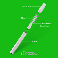 Focol Full Ceramic Disposable Vape Pen for THC CBD Delta8