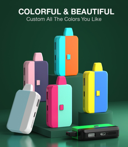 Empty Dual Flavors CBD HHC 2ml+2ml Custom Disposable Vape