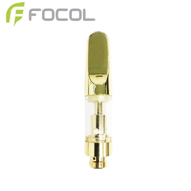 Disposable Vape CBD Focol Brand Gold Cartridge Thc Oil