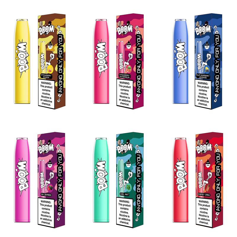 Factory Price Custom Cigarette 600 Puffs 500mAh Battery Disposable Vape Pen 