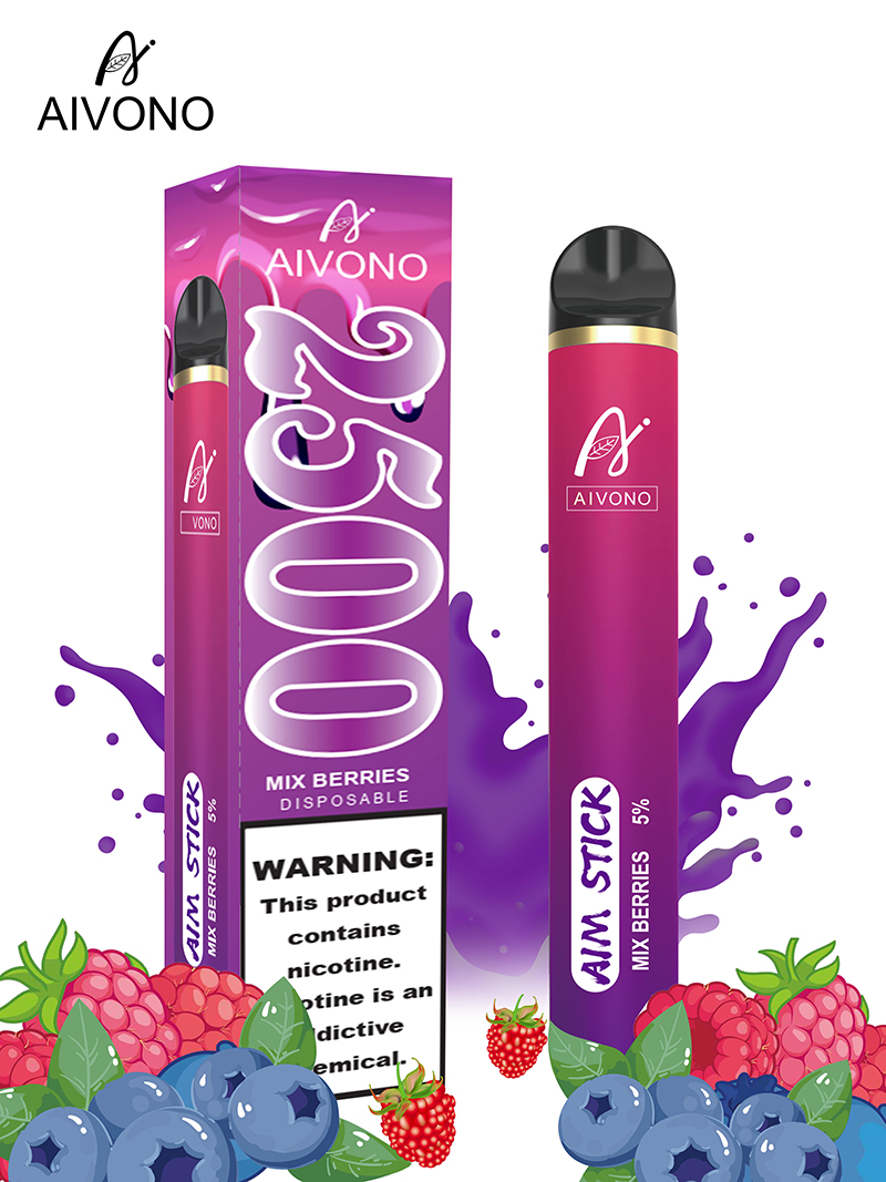 Mini Mix Berries E-Cigarette Disposable Vape Pod System 2500 Puffs